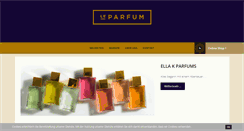 Desktop Screenshot of leparfum.at
