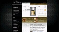 Desktop Screenshot of leparfum.hu
